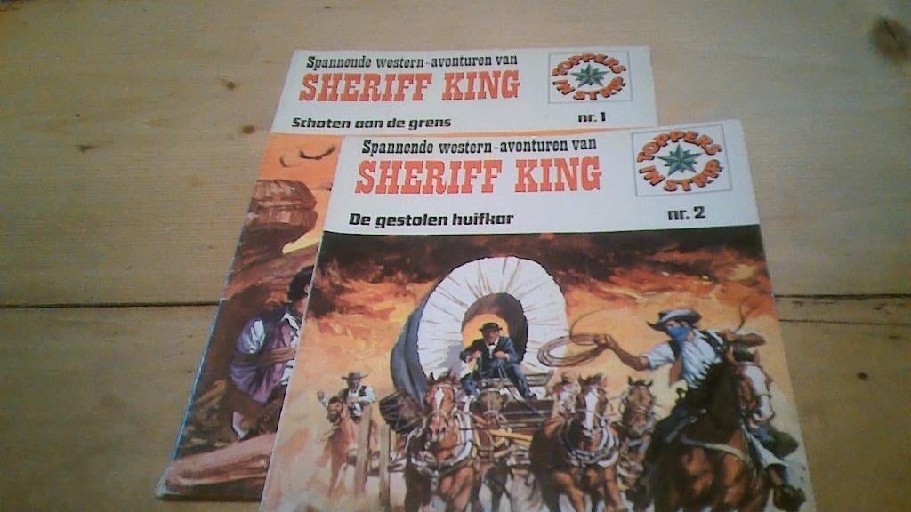 Sheriff King, Boeken, Stripboeken, Eén stripboek, Verzenden, Zo goed als nieuw