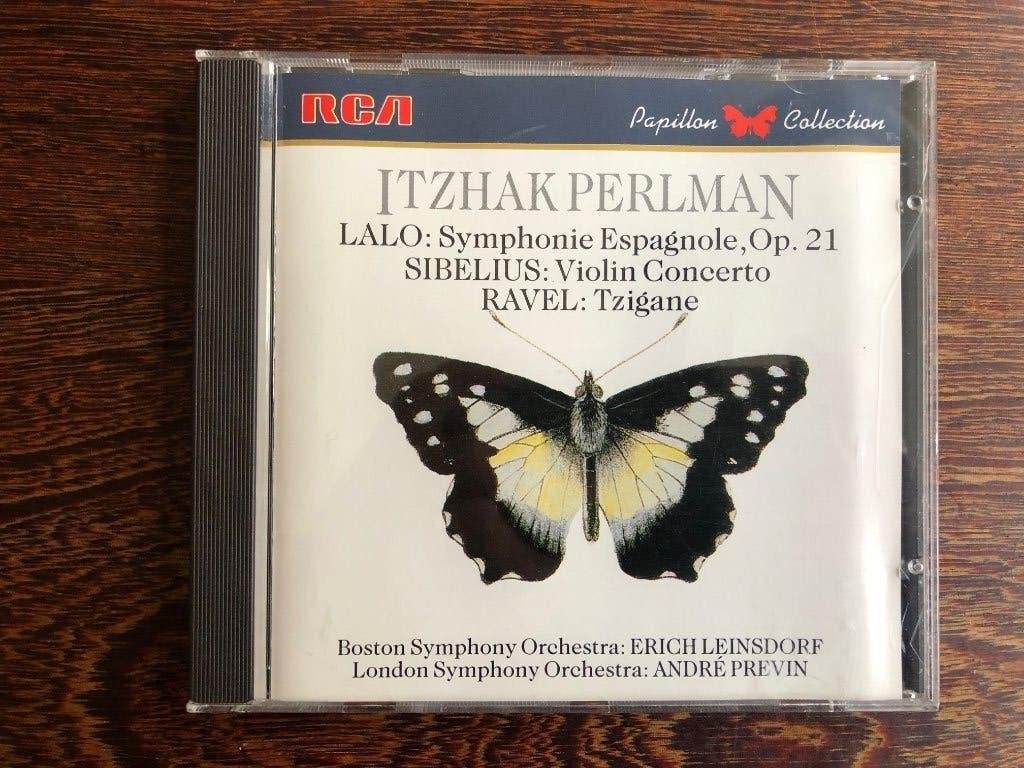 ( Lalo, Sibelius, Ravel / Itzhak Perlman, André Previn, Cd's en Dvd's, Cd's | Klassiek, Zo goed als nieuw, Orkest of Ballet, Modernisme tot heden