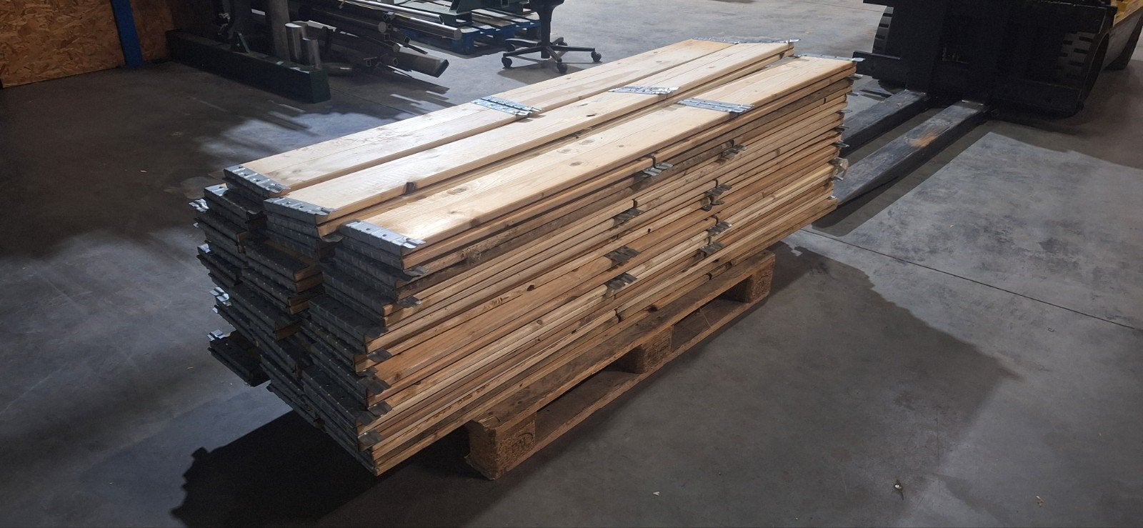 Palletrand 30 stuks 120x80, Ophalen, Zo goed als nieuw