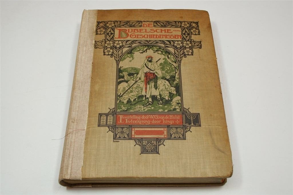 De Bijbelsche Geschiedenissen 1933 — OT & NT Isings, Antiek en Kunst, Ophalen of Verzenden