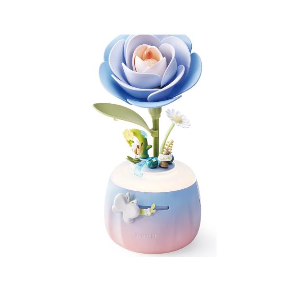 Robotime Minty Camellia Lamp AF02S Bouwpakket Nieuw, Groter dan 1:32, Nieuw, Ophalen of Verzenden, Robotime