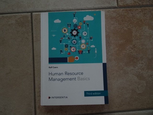 9781839701269 Human Resource Management Basics, Ophalen of Verzenden, Alpha, Zo goed als nieuw, HBO