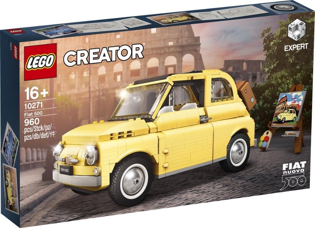 Lego Expert 10271 Fiat 500 NIEUW, Lego, Lego, Nieuw, Ophalen of Verzenden