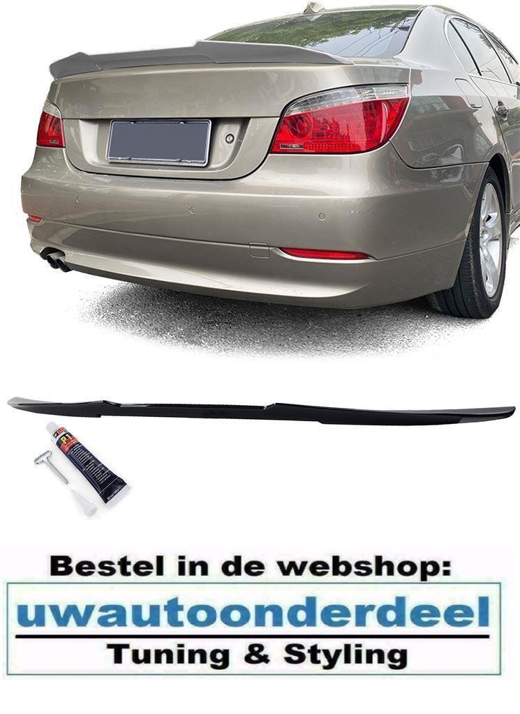 Achterklep Ducktale Spoiler Glans Zwart Voor Bmw 5 Serie E60, Verzenden, Automotive Parts, A.parts@hotmail.nl, Trasmolenlaan 12 3447 GZ Woerden