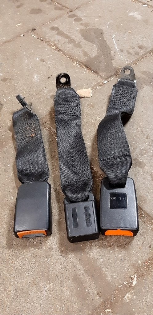 Set achterste gordelhouders Opel Agila A, Ophalen of Verzenden
