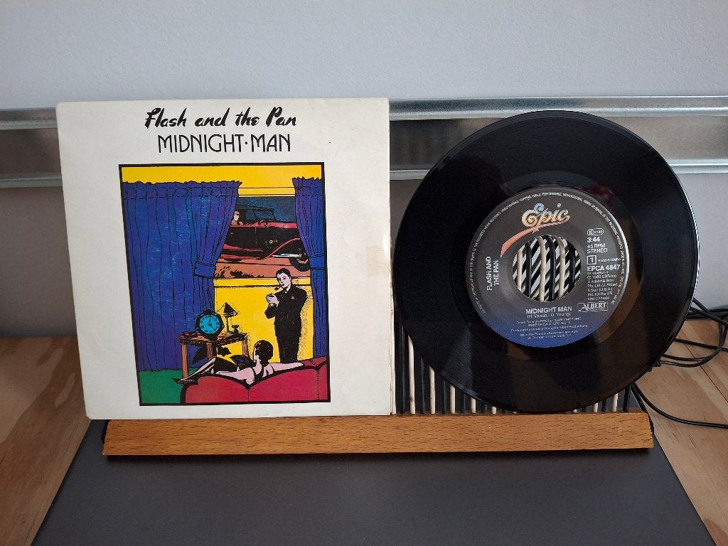 Flash and the Pan-Midnight-man(402) 1 euro vaste prijs, Cd's en Dvd's, Ophalen of Verzenden, Zo goed als nieuw, 7 inch, Pop