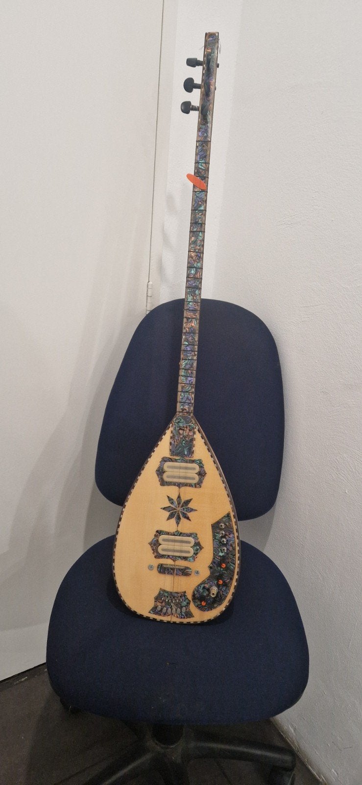 Prachtige elektrische Saz, Muziek en Instrumenten, Ophalen of Verzenden, Zo goed als nieuw, Luit, Saz of Bouzouki
