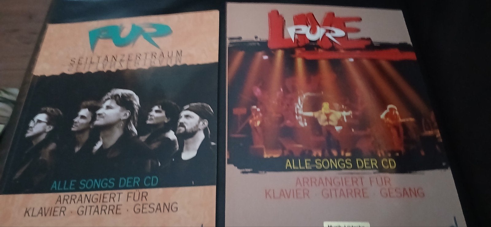Pur Live & Seiltänzertraum Songboeken  Piano, Gitaar, Zang, Overige genres, Gitaar, Ophalen of Verzenden, Zo goed als nieuw