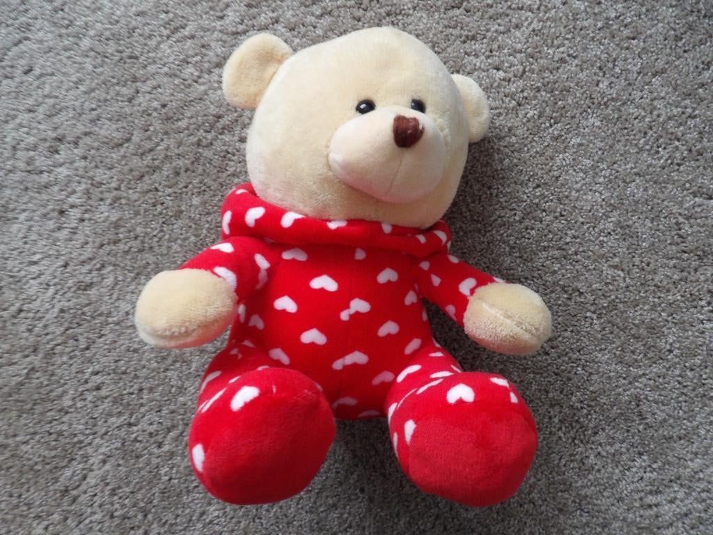 NIEUW 1 mooie knuffel WINNIE THE POOH met cappuchon 26 cm, Ophalen of Verzenden, Nieuw, Overige typen