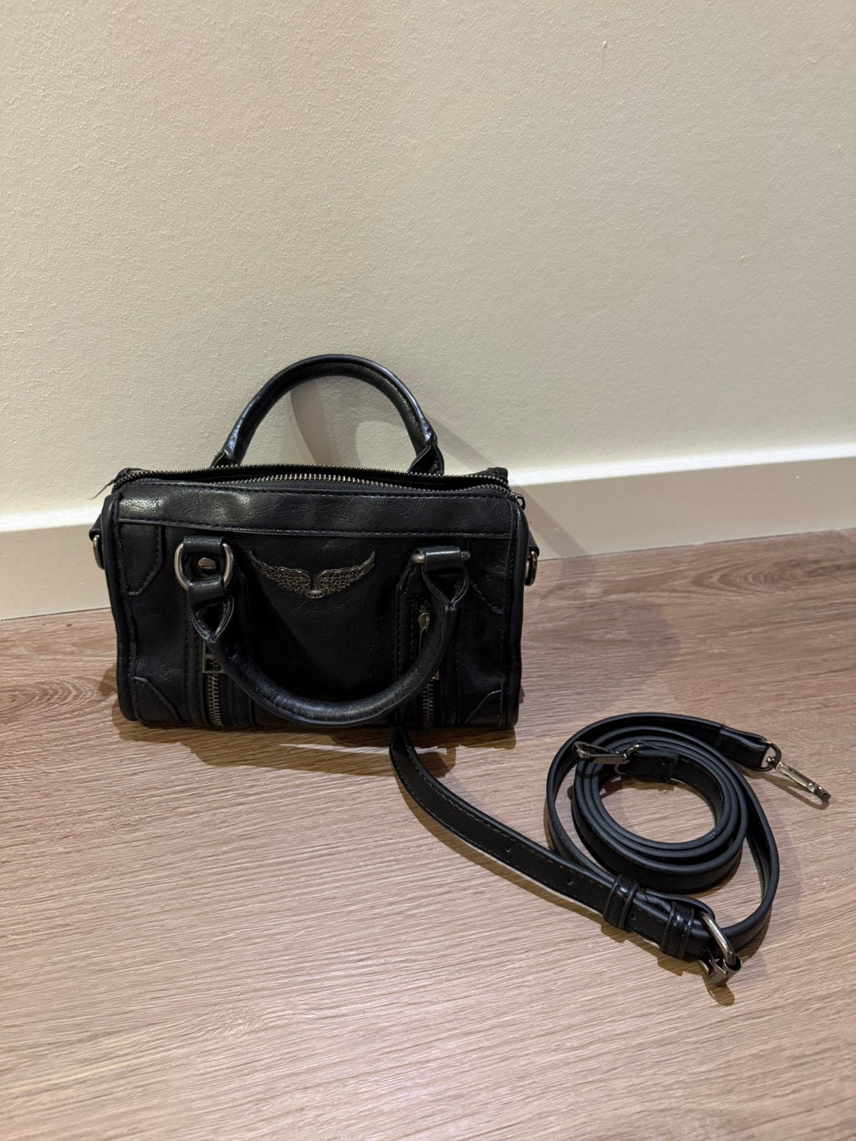 Zadig & voltaire tas, Ophalen of Verzenden, Zo goed als nieuw, Zwart, Schoudertasje