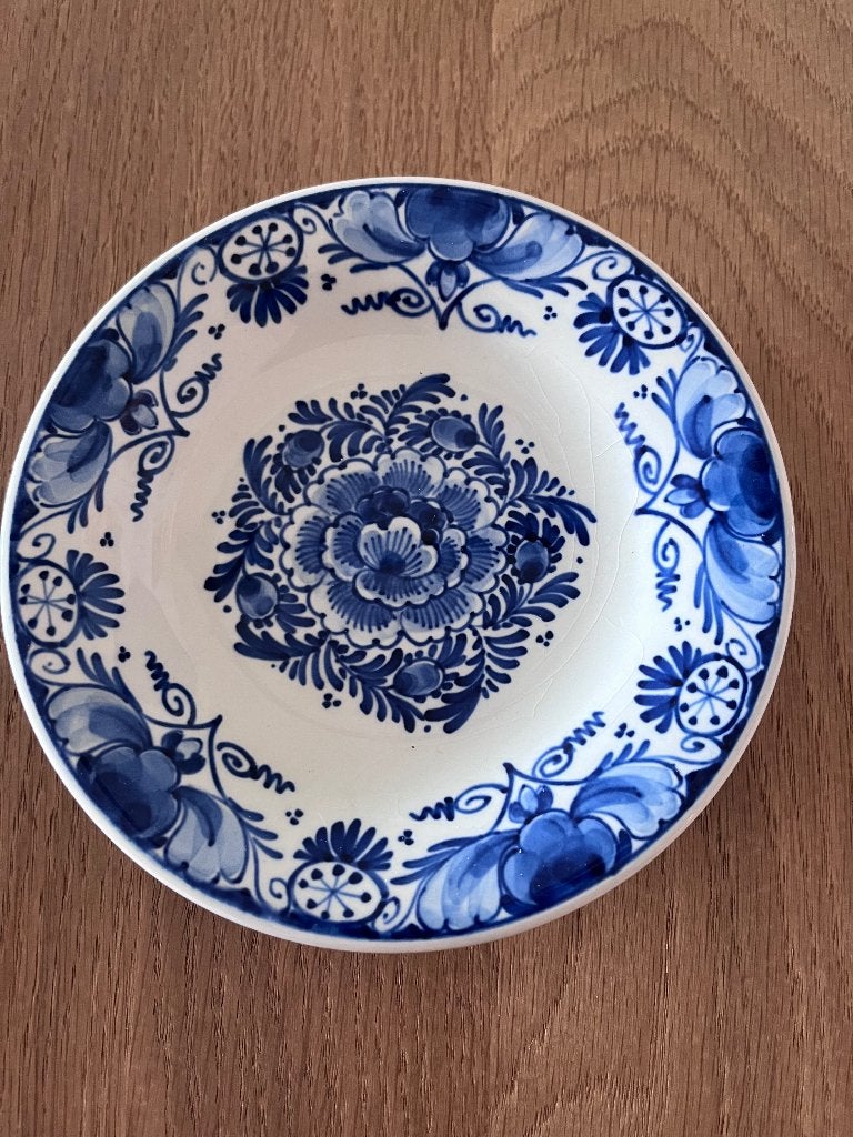 Delfts blauw bordje, Ophalen of Verzenden