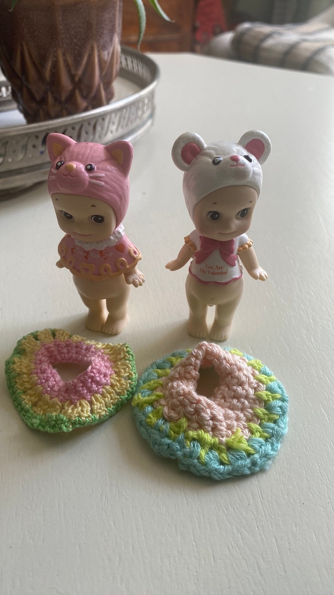 Twee Sonny Angel  valentine’s day poppetje uit 2017, Ophalen of Verzenden, Zo goed als nieuw