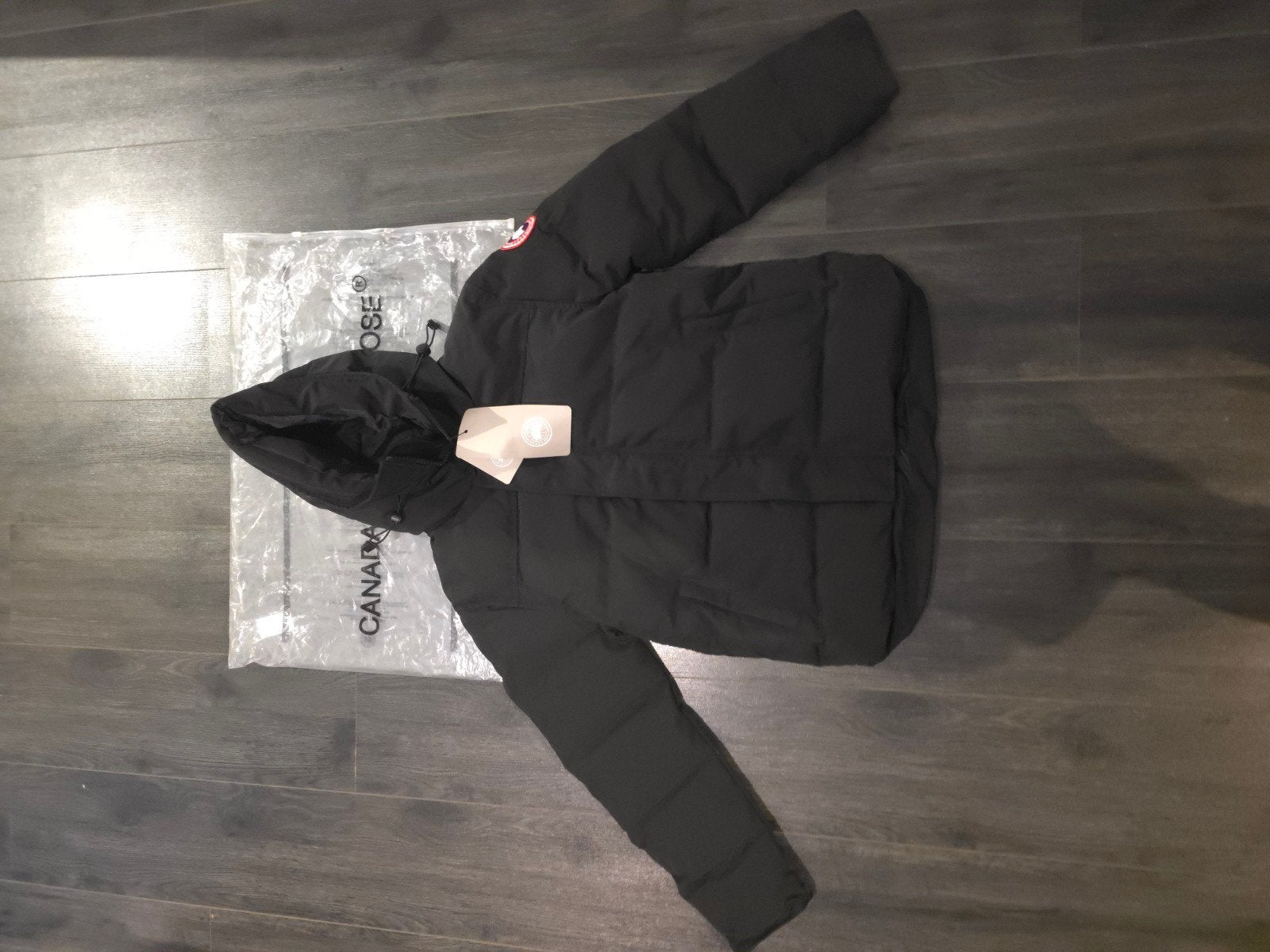 Canada Goose jas zwart maat M (valt als S), Kleding | Heren, Jassen | Winter, Ophalen of Verzenden, Nieuw, Zwart
