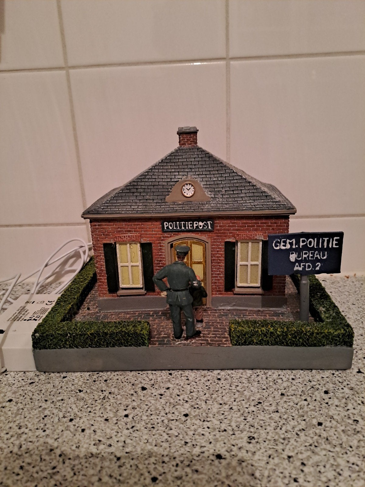 kerstdorp politiebureau (de brink), Ophalen of Verzenden, Nieuw