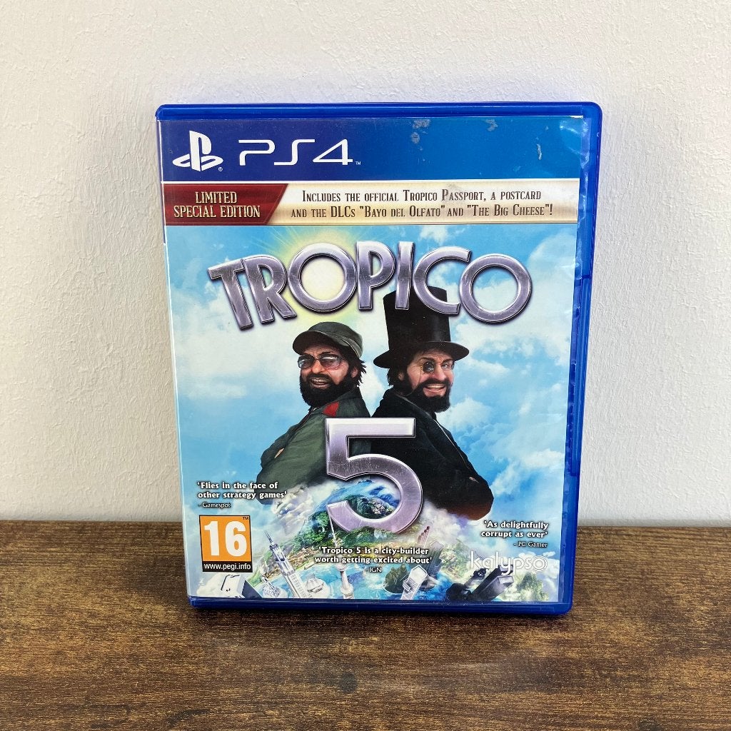 Tropico 5 limited special edition PS4, Online, -, -, Ophalen of Verzenden