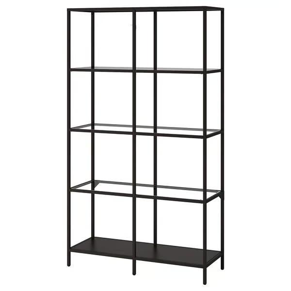 Ikea Vittsjö kast, Met plank(en), Zo goed als nieuw, Glas, 25 tot 50 cm