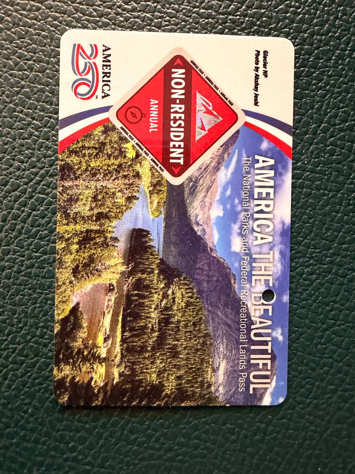 America the beautiful pass. 2027, Drie personen of meer, Ticket of Toegangskaart