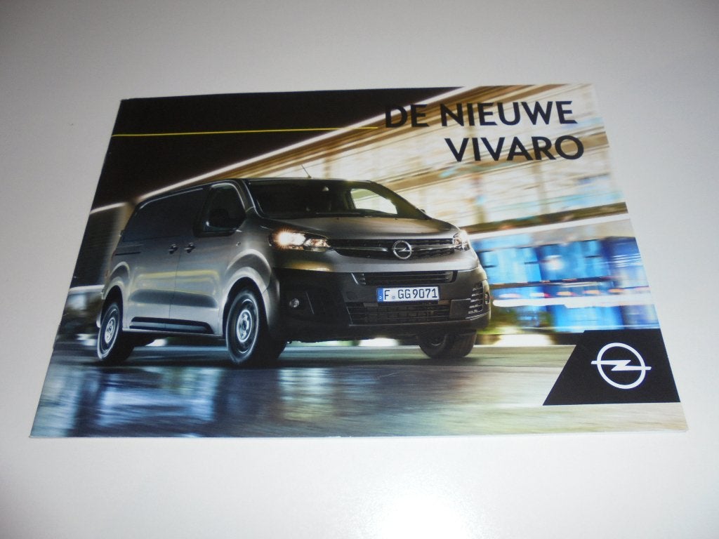 brochure Opel Vivaro  2020, Ophalen of Verzenden, Nieuw, Opel