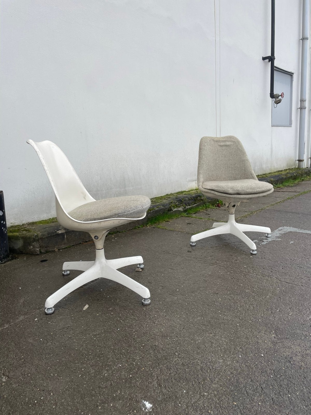 Knoll Saarinen swivel chairs, Huis en Inrichting, Fauteuils, Ophalen, Gebruikt, 75 tot 100 cm