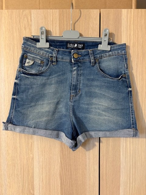 Lois korte spijkerbroek, Ophalen of Verzenden, Zo goed als nieuw, Blauw, W27 (confectie 34) of kleiner