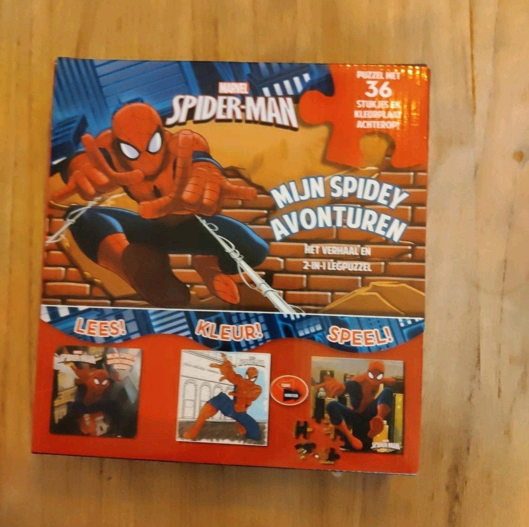 Spider-Man: Mijn Spidey Avonturen 2-in-1 Legpuzzel, Ophalen of Verzenden