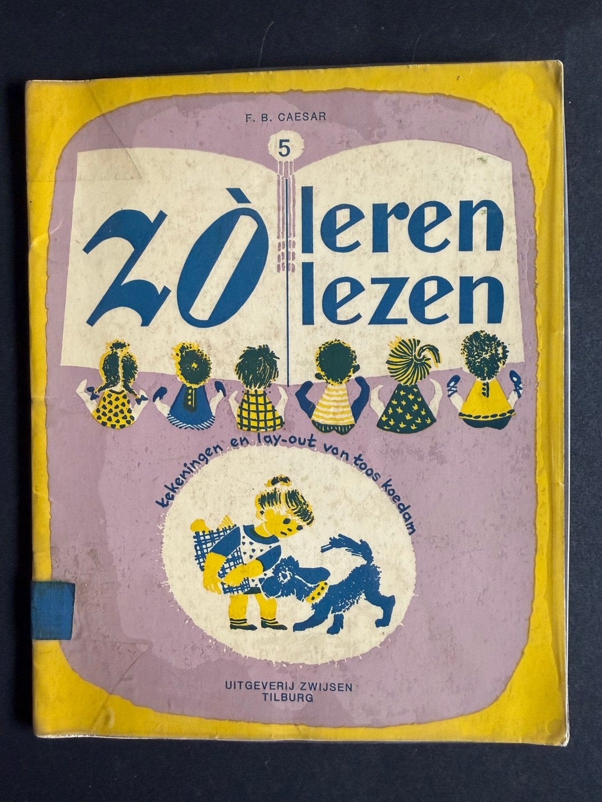 Vintage leesboekje: Vijfde leesboekje / Zo leren lezen 5, Ophalen of Verzenden, Gelezen, Overige niveaus, Nederlands