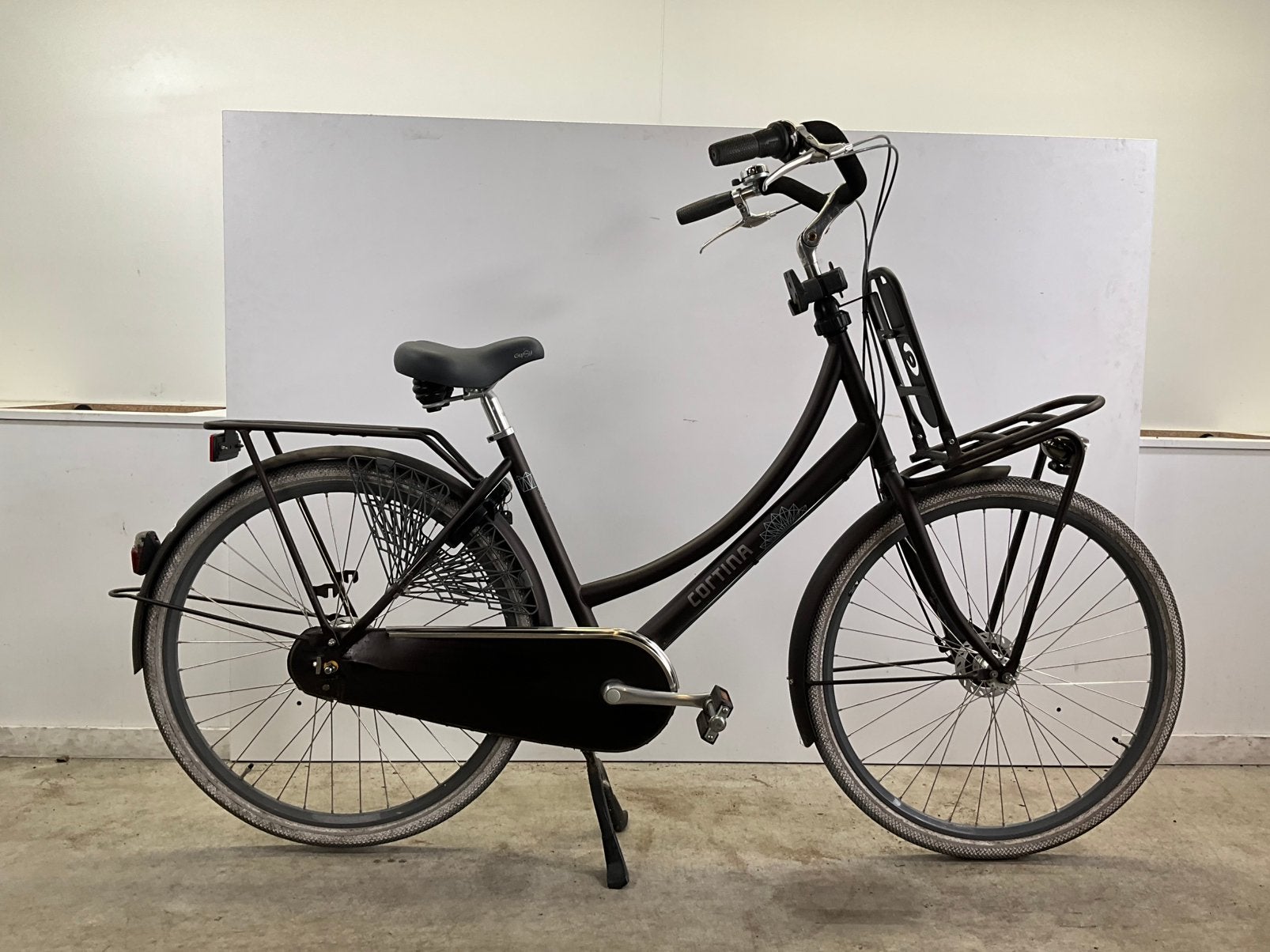 CORTINA ROOTS DAMESFIETS FRAMEHOOGTE 50 7 VERSNELLINGEN, Velgrem, 47 tot 50 cm, Versnellingen, Zo goed als nieuw