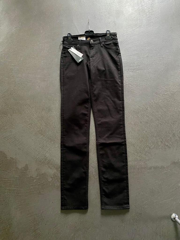 J511 Nieuw Lee: maat 27=S jeans spijkerbroek zwart broek L34, Zwart, Nieuw, Ophalen of Verzenden, Lee