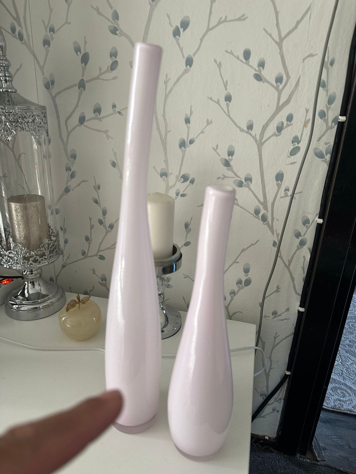 Roze vaasje, Huis en Inrichting, Woonaccessoires | Vazen, Ophalen of Verzenden, Zo goed als nieuw, Roze