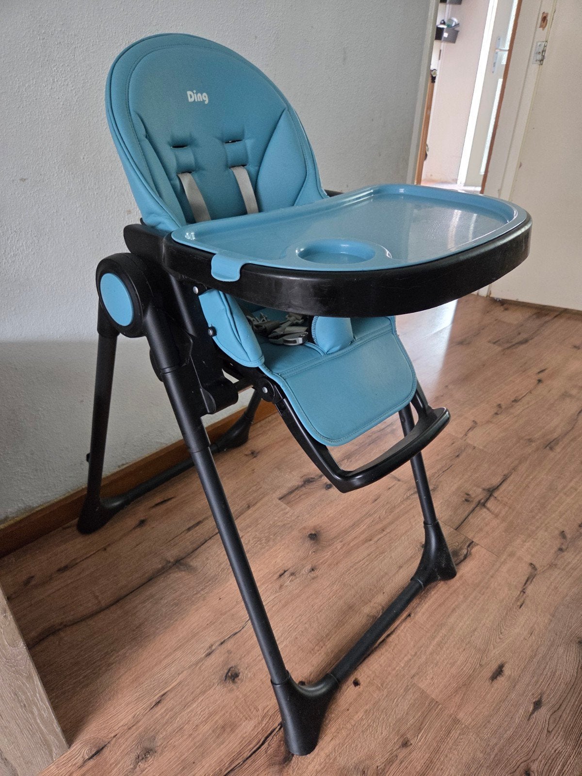Ding eetstoel - Verstelbaar, afneembaar blad, inklapbaar, Kinderen en Baby's, Kinderstoelen, Ophalen