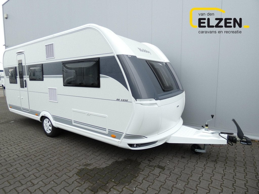 Hobby De Luxe 495 UL White Edition Actiepakket, Rondzit, Hobby, Bedrijf, 5 tot 6 meter