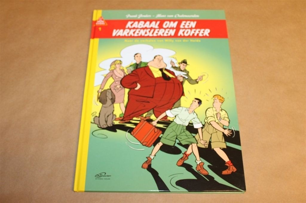 Bob Evers - Kabaal om een varkensleren koffer - Hardcover, Boeken, Eén stripboek, Ophalen of Verzenden, Zo goed als nieuw