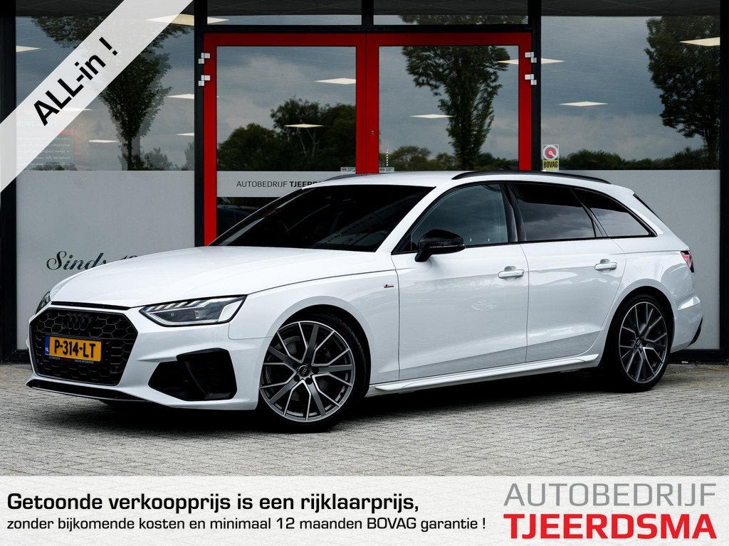 Audi A4 Avant 40 TFSI Launch edition Sport S Line | Stoelver, Auto's, Audi, 12 maanden, Gebruikt, Wit, 84 €/maand