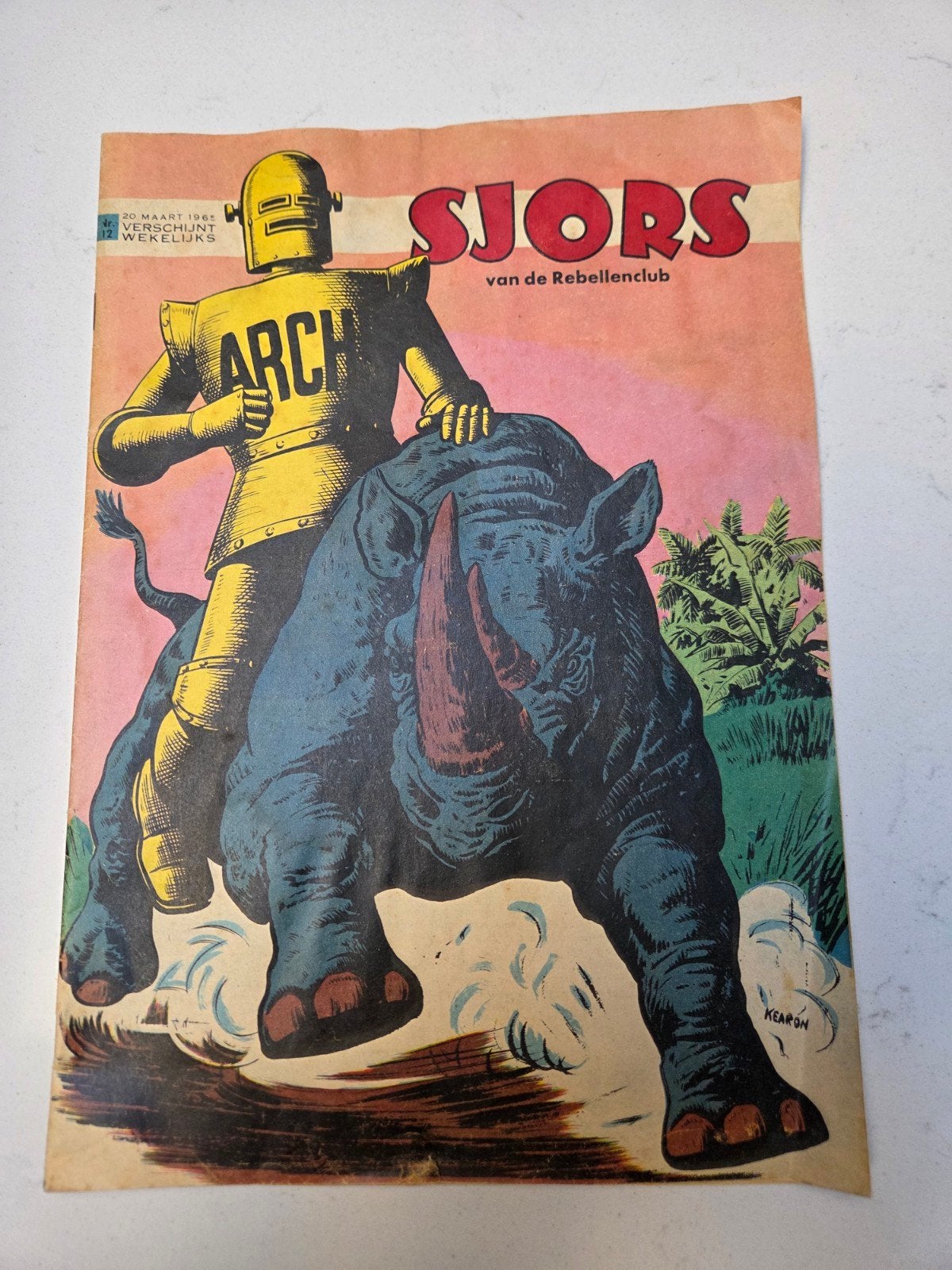 Sjors van de Rebellenclub, Europa, Ophalen of Verzenden, Gelezen, Eén comic