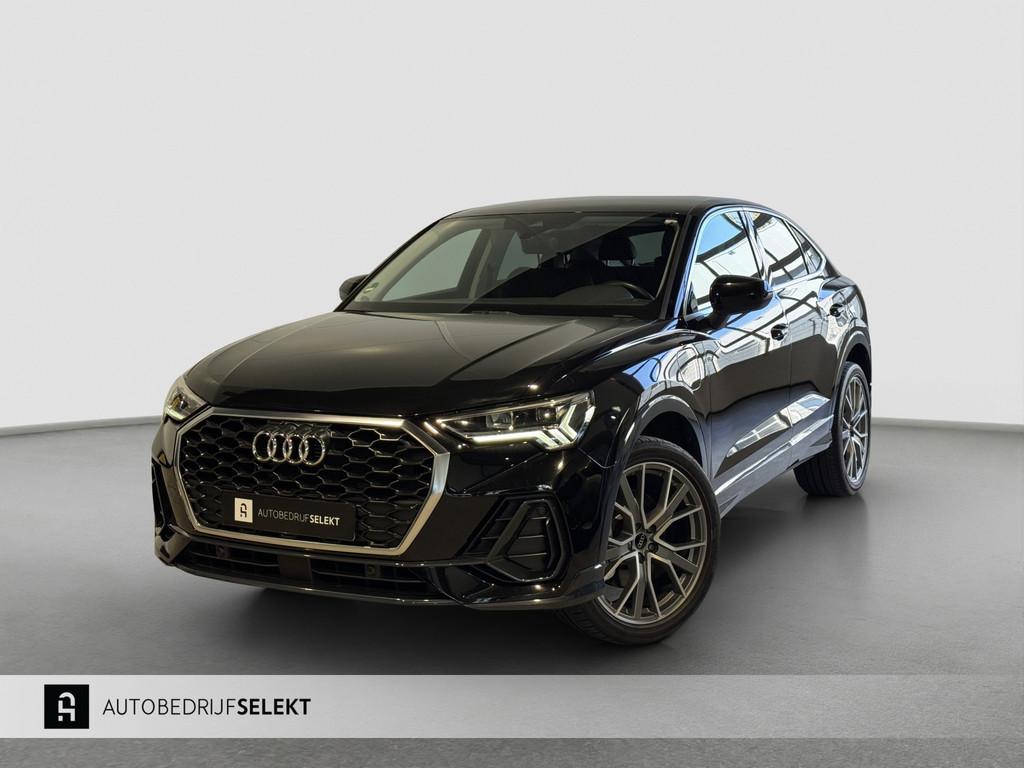 Audi Q3 Sportback 45 TFSI e S-line | 20 inch | LED | Carplay, Auto's, Audi, Met garantie (alle), Zwart, Hybride Elektrisch/Benzine