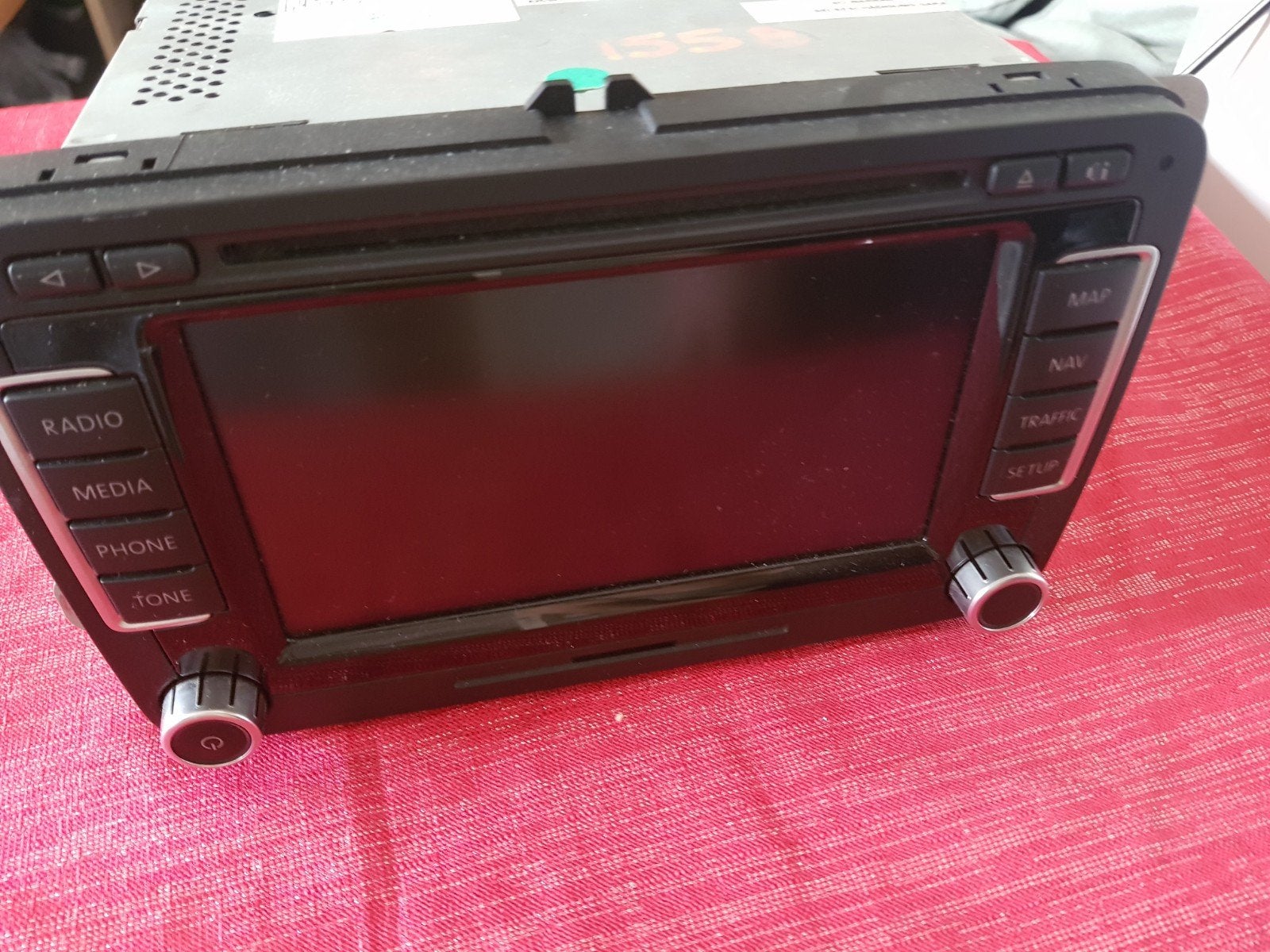 Defecte Volkswagen Radio Navigatie RNS 510, Auto diversen, Ophalen, Gebruikt
