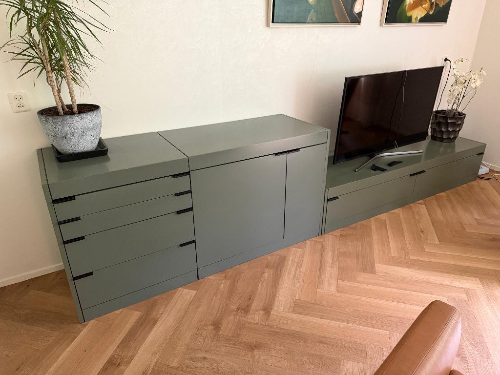 Origineel Pastoe dressoir (diverse elementen), Huis en Inrichting, Ophalen, Gebruikt, Met deur(en), 150 tot 200 cm