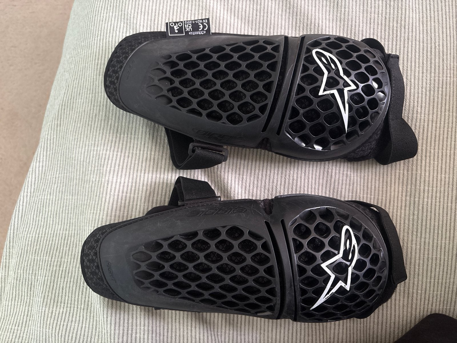 Alpinestars Kniebeschermers Motorcross/Enduro, Motoren, Kleding | Motorkleding, Ophalen of Verzenden, Tweedehands, Heren, Overige typen