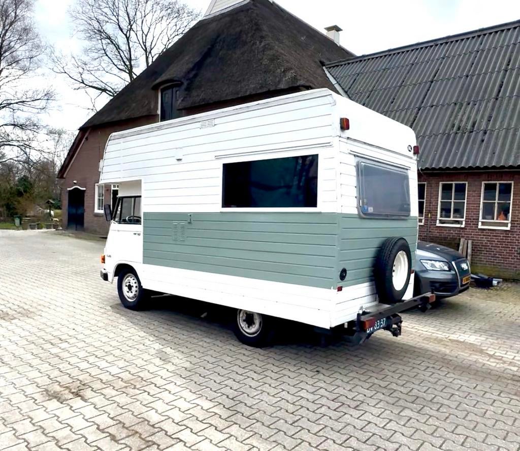 Oldtimer camper Hanomag Henschel F20D, gereviseerde motor., Overige merken, Alkoof, Afzuigkap, Reservewiel