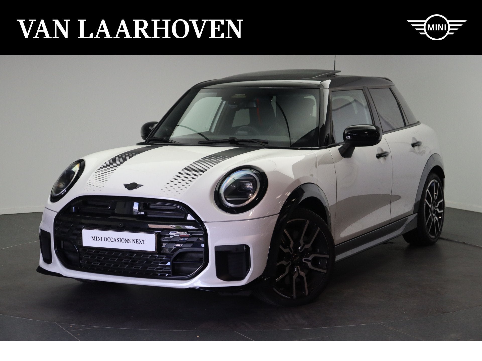 MINI Hathcback Cooper S Automaat / John Cooper Works / Pakke, Auto's, 4 cilinders, Met garantie (alle), Leder en Stof, Wit