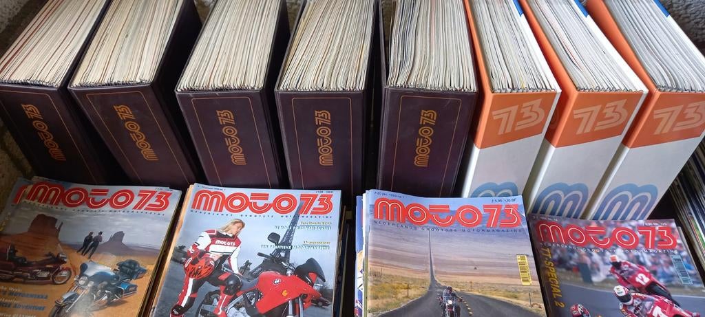 Moto 73 tijdschriften, 15 jaargangen, Ophalen, Gelezen, Overige typen