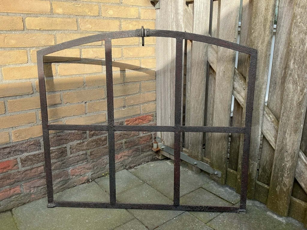 Brocante Groot decoratief stalraam zonder glas, Ophalen