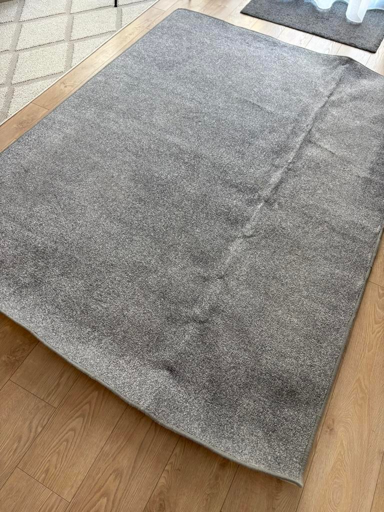 Tapijt grijs 230x160, Ophalen, Gebruikt, 150 tot 200 cm, 200 cm of meer