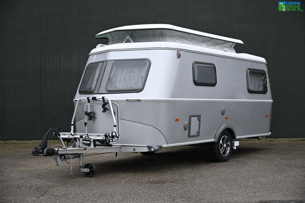 Eriba Touring Troll 540 Cass.luifel|Mover|Enkbedden|Fietsdr, Bedrijf, 4 tot 5 meter, Eriba, 2 aparte bedden