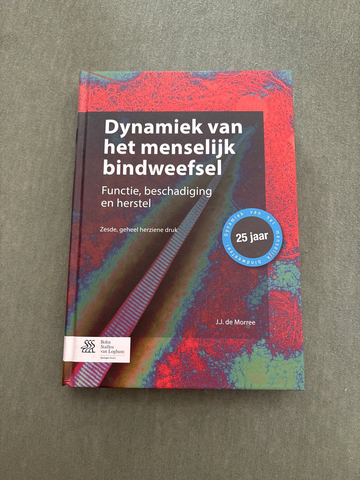 Dynamiek van het menselijk bindweefsel - 6e druk, Ophalen of Verzenden, Beta, Zo goed als nieuw, HBO