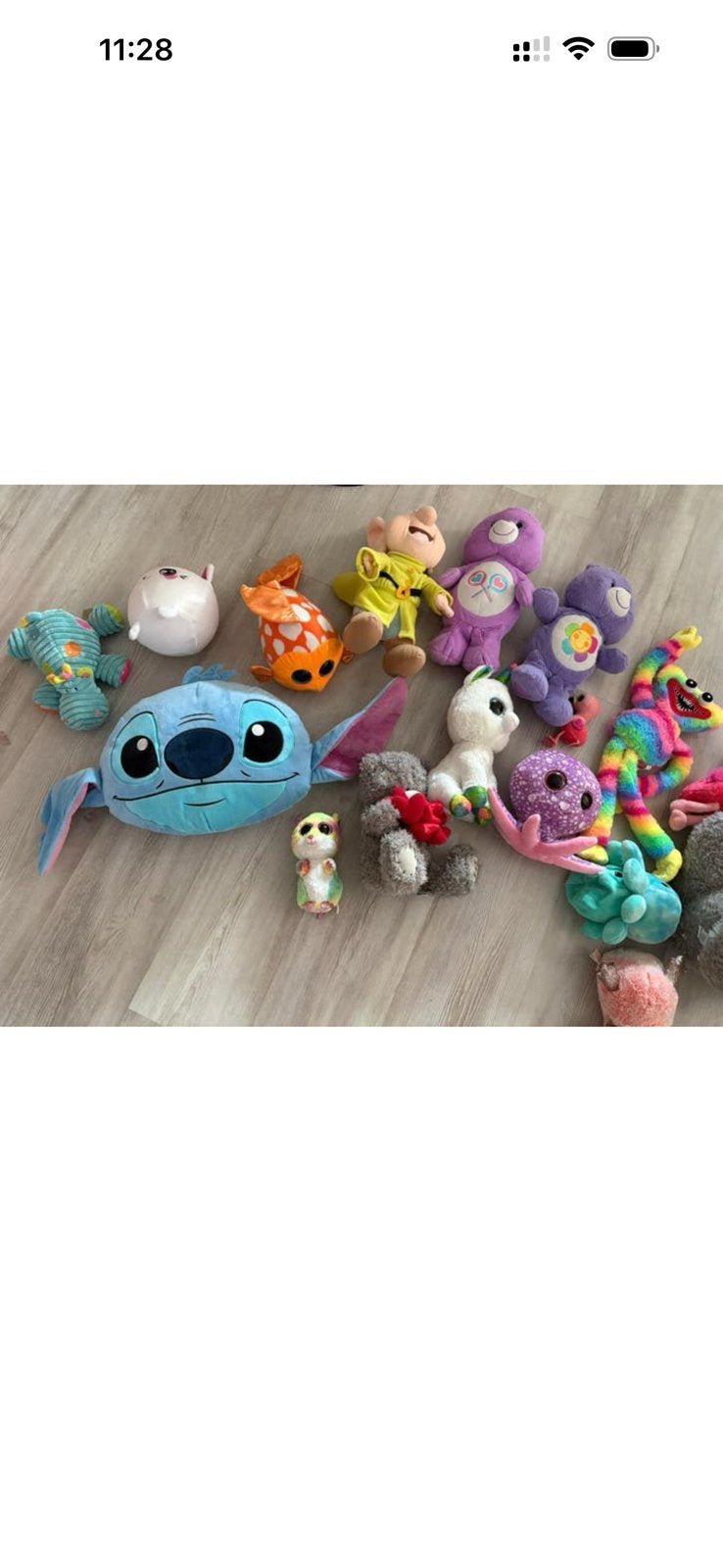 Veel knuffels oa ty, Stitch, Kinderen en Baby's, Speelgoed | Knuffels en Pluche, Disney, Ophalen, Zo goed als nieuw, Overige typen