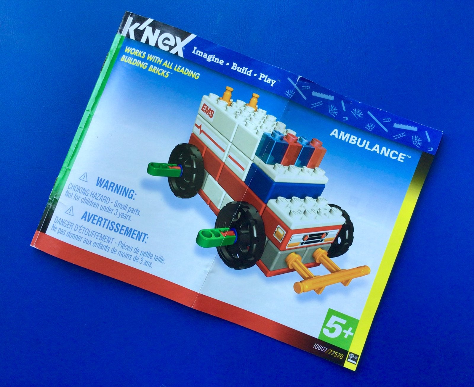 Gratis: Knex instructieboekje 2007 Ambulance, Ophalen of Verzenden, Gebruikt, K'nex
