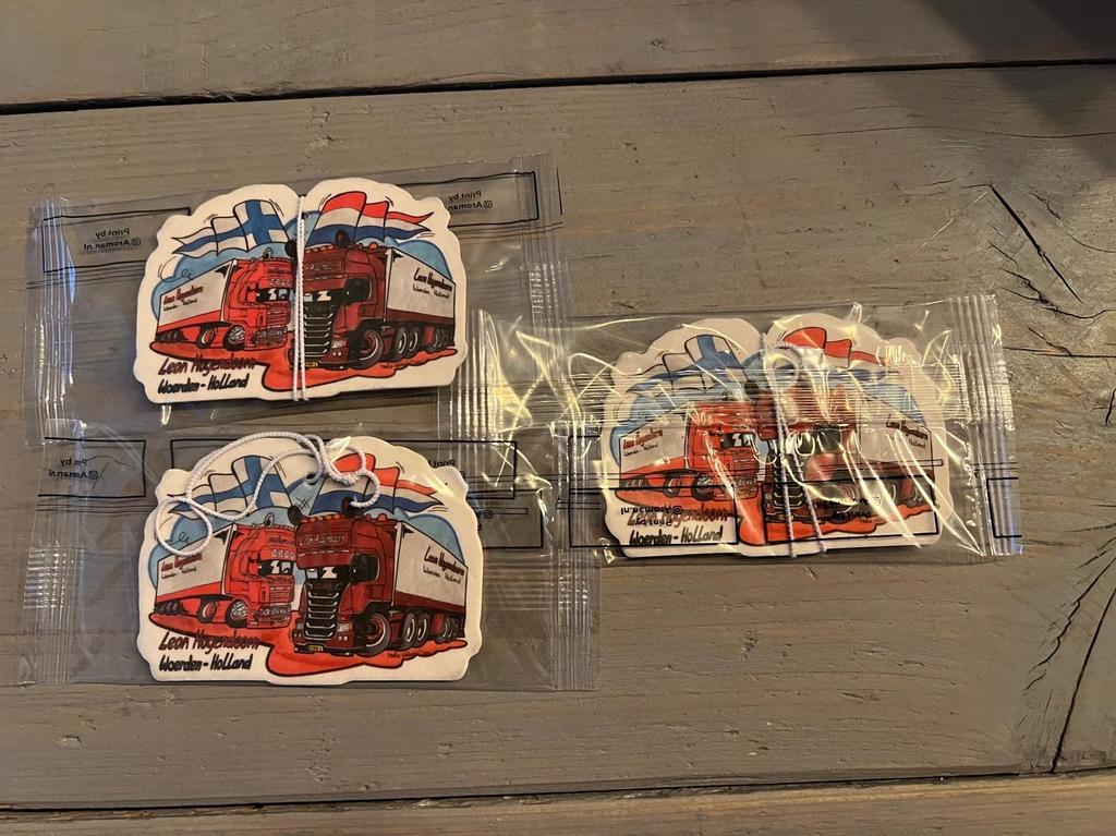 Speciale geurhangers Leon Hogendoorn, Auto diversen, Auto-accessoires, Ophalen of Verzenden, Nieuw