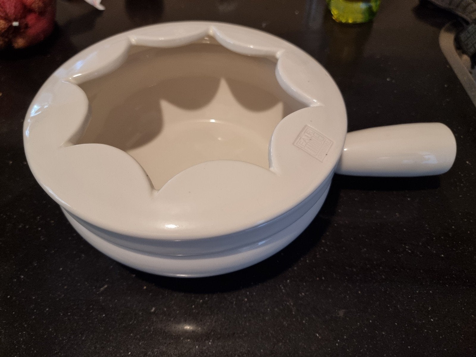 Nieuwe Fair Trade Fonduepan - Ongebruikt, Witgoed en Apparatuur, Ophalen of Verzenden, Nieuw, Fonduepan