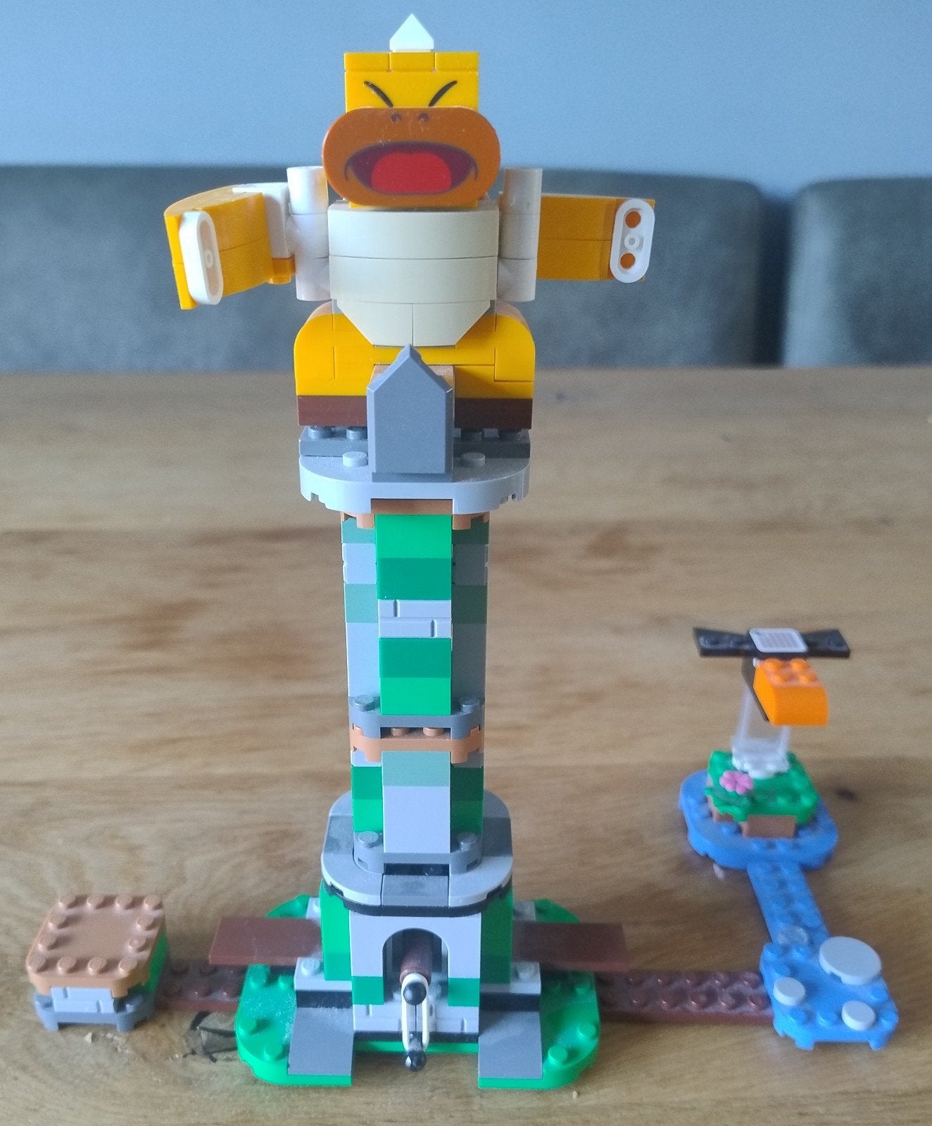 LEGO Super Mario 71388 Eindbaas gevecht Op De Sumo Bro-toren, Overige thema's, Lego, Ophalen of Verzenden, Zo goed als nieuw